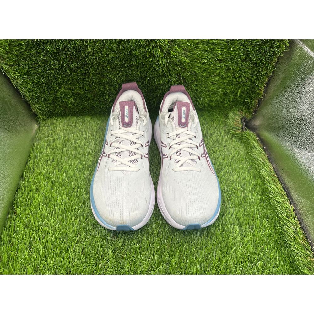 Asics Gel-Nimbus 28 1012B899 Athletic Sneaker Women's 9.5 White Knit Gym Running - Picture 5 of 15